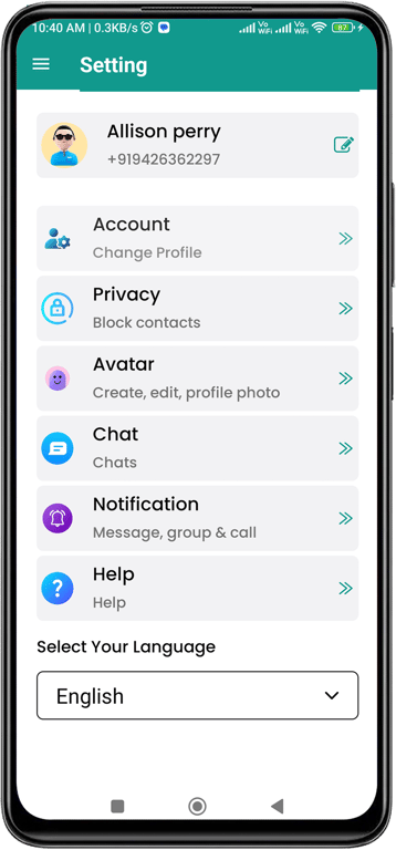script_ScreenShort_15421Chat App19-setting.png